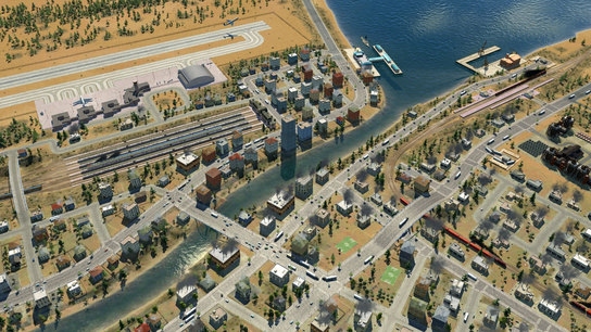 Transport Fever map screenshot